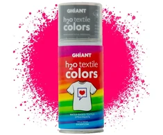 Tekstiliniai dažai GHIANT, purškiami, 150 ml, fluorescentinė rožinė 009