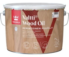 Terasų ir lauko baldų aliejus TIKKURILA VALTTI WOOD OIL, EC bazė, 9 l