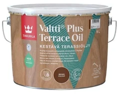 Terasų ir lauko baldų aliejus TIKKURILA VALTTI TERRACE OIL, rudos sp., 2,7 l