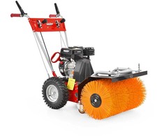 Teritorijos valytuvas su šepečiais ir benz.varik. HECHT 8615 Hecht 196cm3/4+2 greičiai plotis 60cm