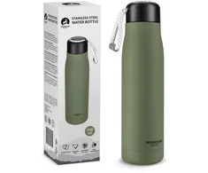 Terminis butelis su dirželiu 540 ml žalias