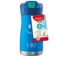 Gertuvė Terminis buteliukas vaikams Maped 350ml, nerūdijančio plieno, mėlynas