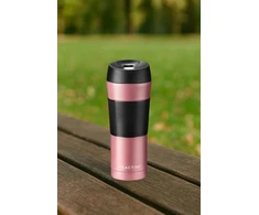 Terminis puodelis THERMOS KARŠTI GĖRIMAI Kava Arbata ROŽINĖ 400ml MEACTIVE