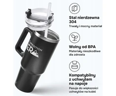 TERMINIS PUODULIS SU ŠIAUDU TERMOSU, NERŪDIJANJO Plieno, 880ml, KAVAI IR ARBATA