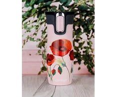 Termo puodelis Contigo West Loop 2.0 470 ml – „Aguonos Rožinis Matinis“