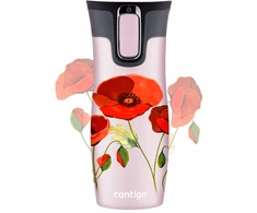 Termo puodelis Contigo West Loop 2.0 470 ml – „Aguonos Rožinis Matinis“