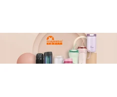 Termo puodelis Majestic Sport Bullet 400 ml - Juodas