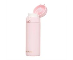 Termo puodelis su saugos mygtuku Alice Ambition 350 ml rožinis