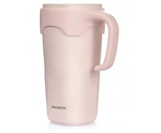 Termo puodelis su šiaudeliu Majestic Sport Jelly 650 ml, nerūdijantis plienas
