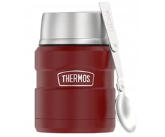 Termosas maistui Thermos 470 ml, Rusty Raudona, su sulankstomu šaukštu