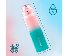Termosinė gertuvė Uzspace X5 500ml, nerūdijančio plieno, 12h šilumos/šalčio išlaikymas