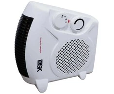 Besk Termoventiliatorius 1000/2000W 2 šildymo režimai Balta spalva
