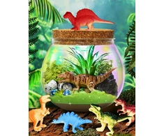 TERRARIUM DINOSAURS „pasidaryk pats“ LED NAKTINIS LEMPAS NUOTOLINIO NUSTATYMAS 13 SPALVŲ RINKINYS VAIKAMS