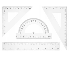 Tetis Geometrinis rinkinys 20 cm, 4 dalys