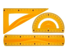 Tetis Rinkinys geometryczny elastyczny 3 elementowy oranžinė (BL010-PK)