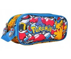 Manenti Textile Dvipusė "pokémon Pikachu" pieštukinė, 22 x 9 x 8 cm