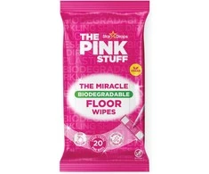The_Pink_Stu The Rožinė Stuff Bilogiškai skaidžios drėgnos Servetėlės Floor The Rožinė Stuff 20vnt. The Miracle