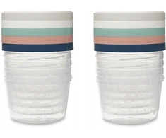 THERMOBABY kūdikių maisto indeliai 10x250 ml spalvingi