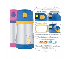 Thermos Kūdikių termosas - rožinis