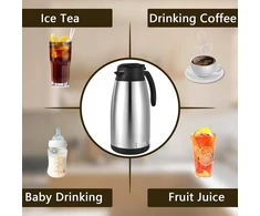 Thermos Termosas maistui ir gėrimams, 2l, nerūdijančio plieno