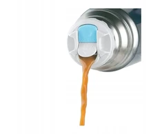 Thermos Termosas su puodeliu ir automatiniu kamšteliu, 350 ml, nerūdijantis plienas