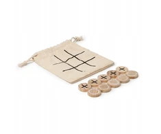 Tic-tac-toe medinis dėlionė vaikams, puikus loginis žaislas