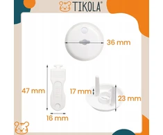 Tikola KONTAKTINIŲ KIŠTUKŲ APSAUGA 12+2 RAKTŲ KIŠTUKAS SU KIEŠTU