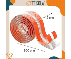 Tikola Kraštų apsaugos juosta Baldų briaunų apsaugos stalo apsauga 3m
