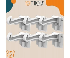 Tikola SPINTŲ, STALČIŲ, SPINTŲ, DURŲ SPYNŲ, VAIKŲ APSAUGOS SPYNŲ SAUGOS APSAUGA X6