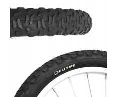 Tire Juodas 16 x 2.125 (57-305) DELI dviračių vežimėliai