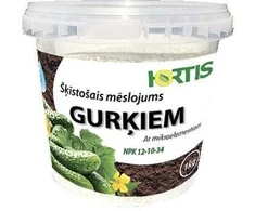Tirpios trąšos agurkams Hortis 300g
