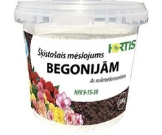 Tirpios trąšos begonijoms Hortis 300g