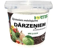 Tirpios trąšos daržovėms Hortis 300g