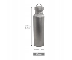 Titano vandens butelis 600 ml lengvas J9 vandens buteliukui