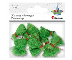 Titanum Dekoratyviniai kutai, žali, 10 vnt.