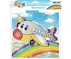 Titanum Glitter AIRPLANE Fun&amp;Joy mozaika (FJSR2202)