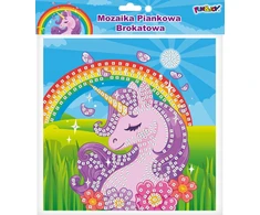 Titanum Mozaika Glitter UNICORN Fun&amp;Joy (FJSR2202-5)