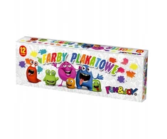 Titanum Plakatiniai dažai 12 spalvų 20 ml Fun&amp;Joy