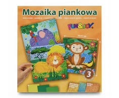 Titanum Putplasčio mozaika 3 raštai Animals Fun&amp;Joy