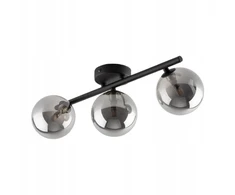 TK Lighting lubinis šviestuvas Estera Juodas 6855, juodas