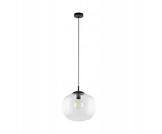 TK Lighting pakabinamas šviestuvas Vibe Transparent 30 4817, juodas