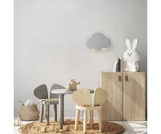 TK Lighting sieninis šviestuvas Cloud Pilkas 4965, pilkas