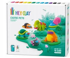 TM Toys HEY CLAY Exotic Pets HCL15025CEE plastikinis molis
