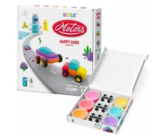 TM Toys Hey Clay juokingų automobilių rinkinys