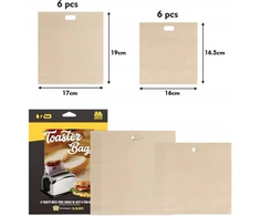 TOAster BAGS 12 Vnt., NAUDOJIMAI, NELIPAMI