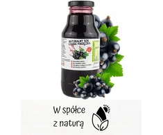 Tocznia Szymanowice 100% natūralios juodųjų serbentų sultys, spaustos, 300ml