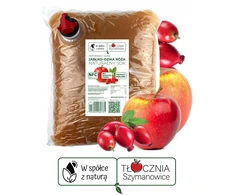 Tocznia Szymanowice OBUOLIŲ SULTYS SU LAUKINĖMIS ROŽĖMIS, SPAUSTOS 100% NFC FRESH