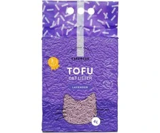 Tofu kraikas katėms EXPERTUS, levandų kvapo, 2 mm, 6 L