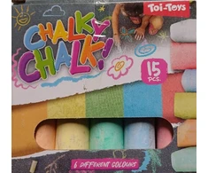 ToiToys Toi-Toys šaligatvio kreida 15 vnt
