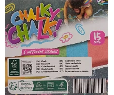 ToiToys Toi-Toys šaligatvio kreida 15 vnt